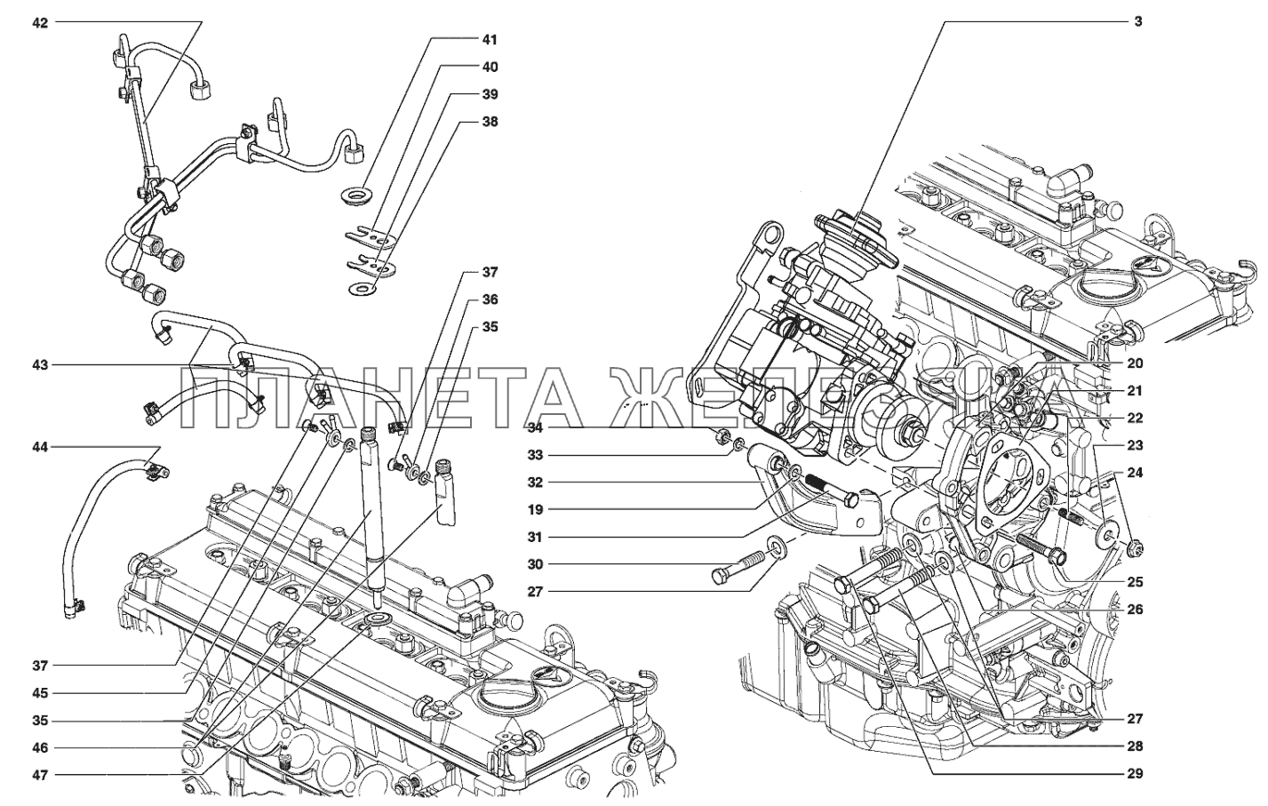 Насос топливный высокого давления УАЗ-31519